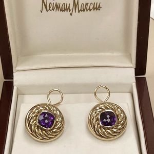 David yurman 14k earrings